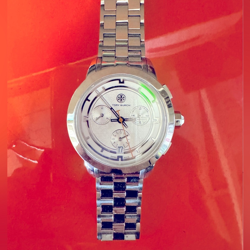 Tory Burch Silver Watch